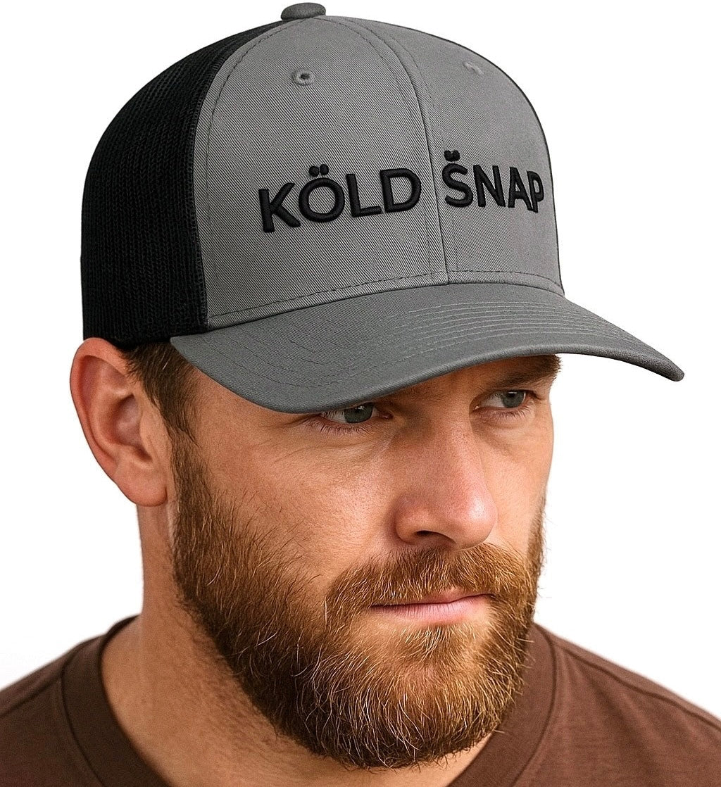 Trucker Cap - Richardson 112 - Charcoal/Black Mesh